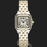 Cartier Panthère W2PN0006 (2024) - White dial 30 mm Gold/Steel case (3/8)