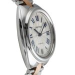Cartier Clé de Cartier W2CL0003 (Unknown (random serial)) - Silver dial 35 mm Steel case (7/8)