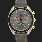 Omega Speedmaster Moonphase 304.23.44.52.06.001 (2017) - Grey dial 44 mm Steel case (3/8)