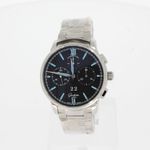 Glashütte Original Senator Chronograph Panorama Date 1-37-01-03-02-71 (2025) - Black dial 42 mm Steel case (1/4)