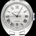 Cartier Clé de Cartier WSCL0007 (2020) - Zilver wijzerplaat 40mm Staal (1/8)