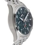 IWC Pilot Chronograph IW388104 (Unknown (random serial)) - Blue dial 41 mm Steel case (7/8)