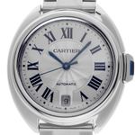 Cartier Clé de Cartier WSCL0006 (2018) - Silver dial 35 mm Steel case (1/7)