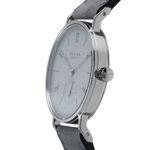 NOMOS Tangente 33 125 (Unknown (random serial)) - Grey dial 33 mm Steel case (6/8)