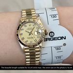 Rolex Lady-Datejust 69178 (1989) - 26 mm Yellow Gold case (5/7)