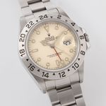 Rolex Explorer II 16550 (1985) - Wit wijzerplaat 40mm Staal (2/8)