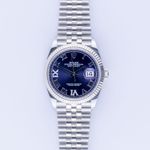 Rolex Datejust 36 126234 (2019) - Paars wijzerplaat 36mm Staal (3/8)