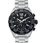 TAG Heuer Formula 1 Quartz CAZ1010.BA0842 (2023) - Black dial 43 mm Steel case (1/8)