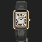 Cartier Tank Solo W5200024 (2012) - Silver dial 31 mm Rose Gold case (3/7)