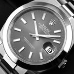 Rolex Datejust 41 126300 (2021) - Grijs wijzerplaat 41mm Staal (3/7)