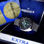 Rodania Vintage 2372.2 (1972) - Zwart wijzerplaat 45mm Staal (2/8)