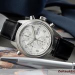 IWC Pilot Spitfire Chronograph IW371343 (Unknown (random serial)) - Silver dial 42 mm Steel case (2/8)