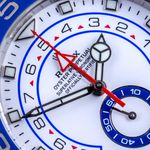 Rolex Yacht-Master II 116680 (2018) - Wit wijzerplaat 44mm Staal (2/8)