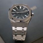 Audemars Piguet Royal Oak Selfwinding 15510st (2025) - Zwart wijzerplaat 41mm Staal (7/8)
