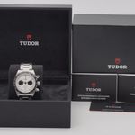 Tudor Black Bay Chrono 79360N (2021) - White dial 41 mm Steel case (2/8)