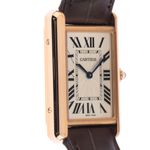 Cartier Tank Louis Cartier WGTA0011 (2025) - Silver dial 34 mm Rose Gold case (5/7)