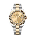 Rolex Datejust 41 126333 (2024) - Champagne wijzerplaat 41mm Goud/Staal (1/1)