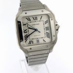 Cartier Santos WSSA0018 (2025) - Silver dial 40 mm Steel case (1/7)