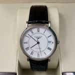 Longines Présence L4.821.4.11.2 (2024) - White dial 34 mm Steel case (2/8)