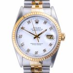 Rolex Datejust 36 16233 (1997) - 36 mm Gold/Steel case (3/8)