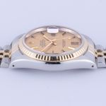 Rolex Datejust 36 16233 (1989) - Champagne dial 36 mm Gold/Steel case (5/8)