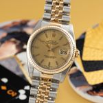 Rolex Datejust 36 16233 (1990) - 36mm Goud/Staal (3/8)