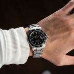 Rolex Submariner Date 16610 (2004) - Black dial 40 mm Steel case (6/7)