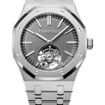 Audemars Piguet Royal Oak Tourbillon 26530TI.OO.1220TI.01 (2025) - Grey dial 41 mm Titanium case (1/1)