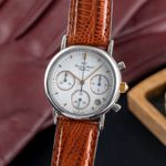 IWC Portofino Chronograph IW373004 (1992) - White dial 29 mm Steel case (3/8)