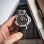 Panerai Luminor Marina 8 Days PAM00911 (2018) - Green dial 44 mm Steel case (5/8)