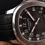 Patek Philippe Aquanaut 5165A-001 (2008) - Bruin wijzerplaat 38mm Staal (3/8)