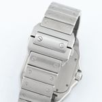 Cartier Santos 100 W200737G (2015) - Zilver wijzerplaat 38mm Staal (5/7)