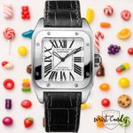 Cartier Santos 100 W20106X8 (2016) - 33 mm Steel case (1/8)