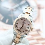 Rolex Lady-Datejust 178273 (Onbekend (willekeurig serienummer)) - Zilver wijzerplaat 31mm Goud/Staal (1/8)