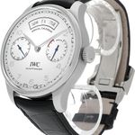 IWC Portuguese Annual Calendar IW503501 (2021) - Silver dial 44 mm Steel case (3/5)