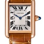 Cartier Tank Louis Cartier WGTA0010 (2026) - Silver dial 30 mm Rose Gold case (2/2)