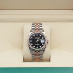 Rolex Datejust 36 126231 (Onbekend (willekeurig serienummer)) - Zwart wijzerplaat 36mm Goud/Staal (4/8)