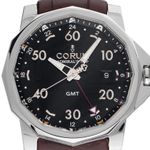 Corum Admiral's Cup 01.0055 (2015) - Zwart wijzerplaat 45mm Staal (1/8)
