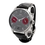 IWC Portuguese Automatic IW500126 (2013) - Grey dial 42 mm Steel case (2/8)