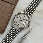 Rolex Datejust 1601 (1970) - Zilver wijzerplaat 36mm Staal (4/8)