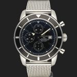 Breitling Superocean Heritage Chronograph A1332024 (2011) - Black dial 46 mm Steel case (2/8)