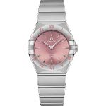 Omega Constellation Quartz 131.10.28.60.11.001 (2025) - Red dial 28 mm Steel case (1/1)