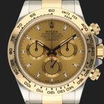 Rolex Daytona 116503 (2023) - Champagne dial 40 mm Gold/Steel case (2/8)