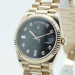Rolex Day-Date 36 128238 (2020) - Green dial 36 mm Yellow Gold case (4/8)