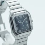 Cartier Santos WSSA0013 (2019) - Blue dial 40 mm Steel case (3/8)