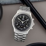 Ebel Le Modulor 9137240 (2003) - Zwart wijzerplaat 41mm Staal (1/8)