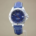 Breitling Colt Automatic A17050 (1999) - Blue dial 38 mm Steel case (2/8)