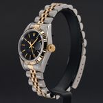 Rolex Lady-Datejust 69173 (1995) - Black dial 26 mm Gold/Steel case (4/8)