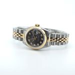 Rolex Lady-Datejust 69173 (Unknown (random serial)) - Grey dial 26 mm Gold/Steel case (3/8)