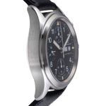 IWC Pilot Chronograph IW370602 (Unknown (random serial)) - Black dial 39 mm Steel case (7/8)